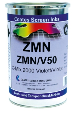 ZMN/V50 - Die konventionelle und sichere Siebdruckfarbe